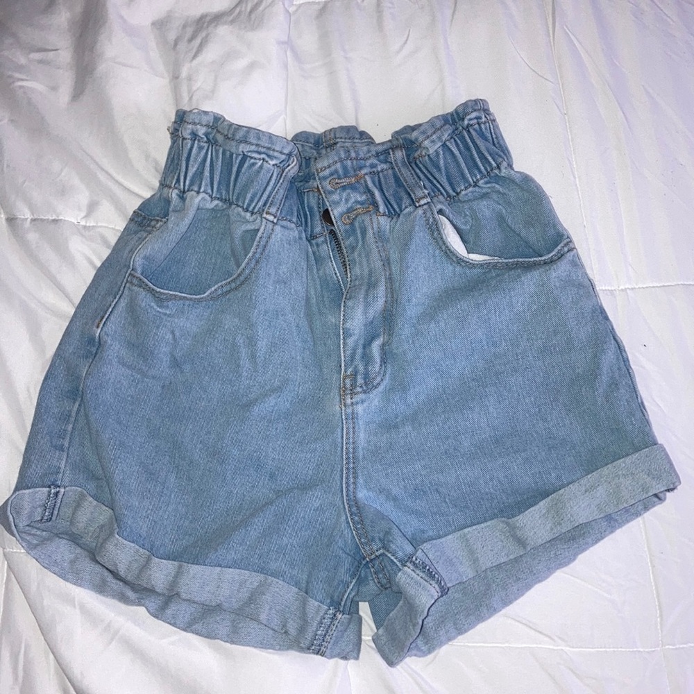 Forever 21 high waisted jean shorts
